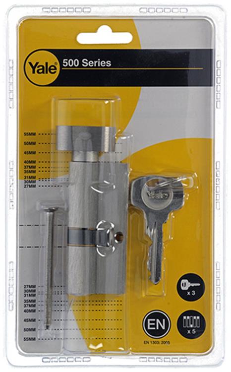 Yale 1006542 - knopcilinder 500 mv 70mm(30 40) | 5 stuks