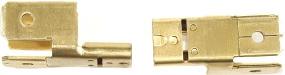 Hella verdeelstekker connector. 3fold 100pcs p.inh.50st 6,3x0,8mm