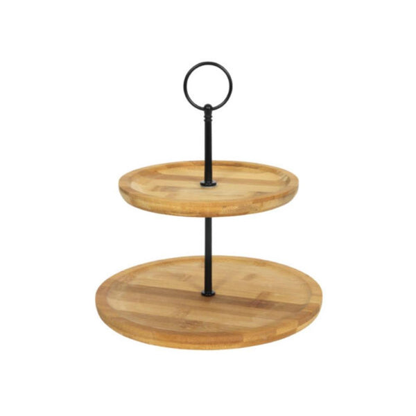 Svenska living bamboe etagere 2-laags bamboe etagere 2-laags