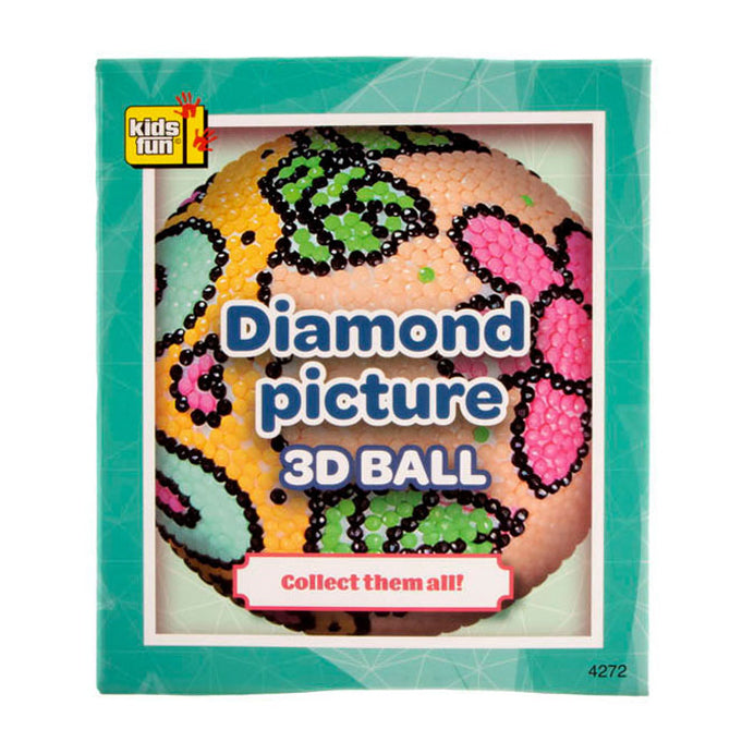 Jono speelgoed diamant schilderij 3d bal, 10cm