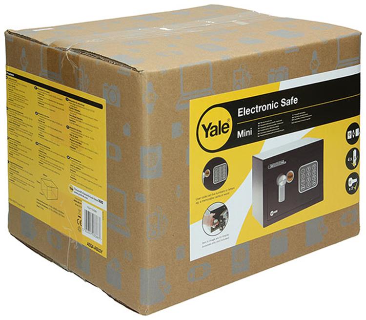 Yale 1047115 - value safe mini zwart | 1 stuks