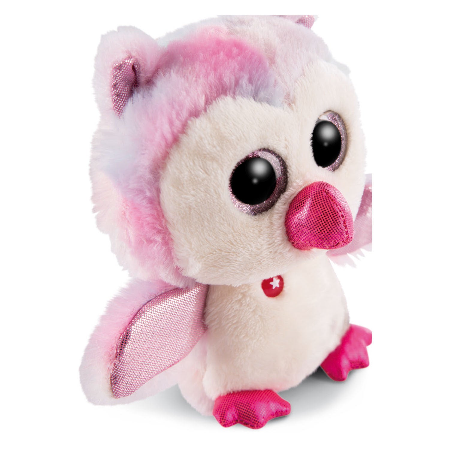 Nici Glubschis Pluchen Knuffel Uil Princess Holly, 15cm