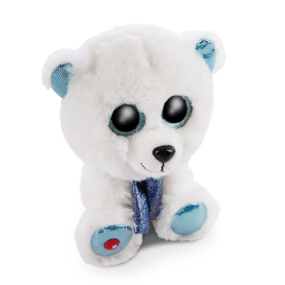 Nici Glubschis Pluchen Knuffel Winter Ijsbier Benjie, 15cm