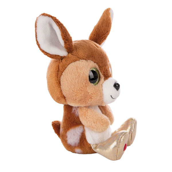 Nici glubschis pluchen knuffel reekalf feena, 15cm