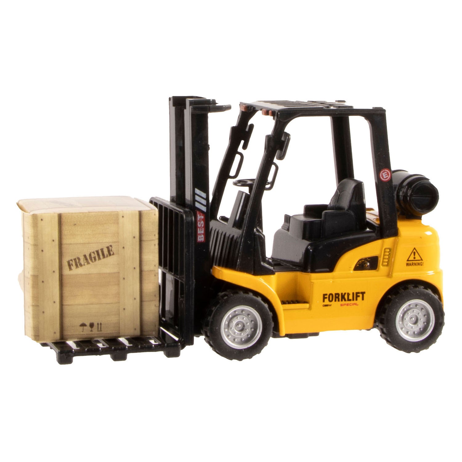 Metalen heftruck