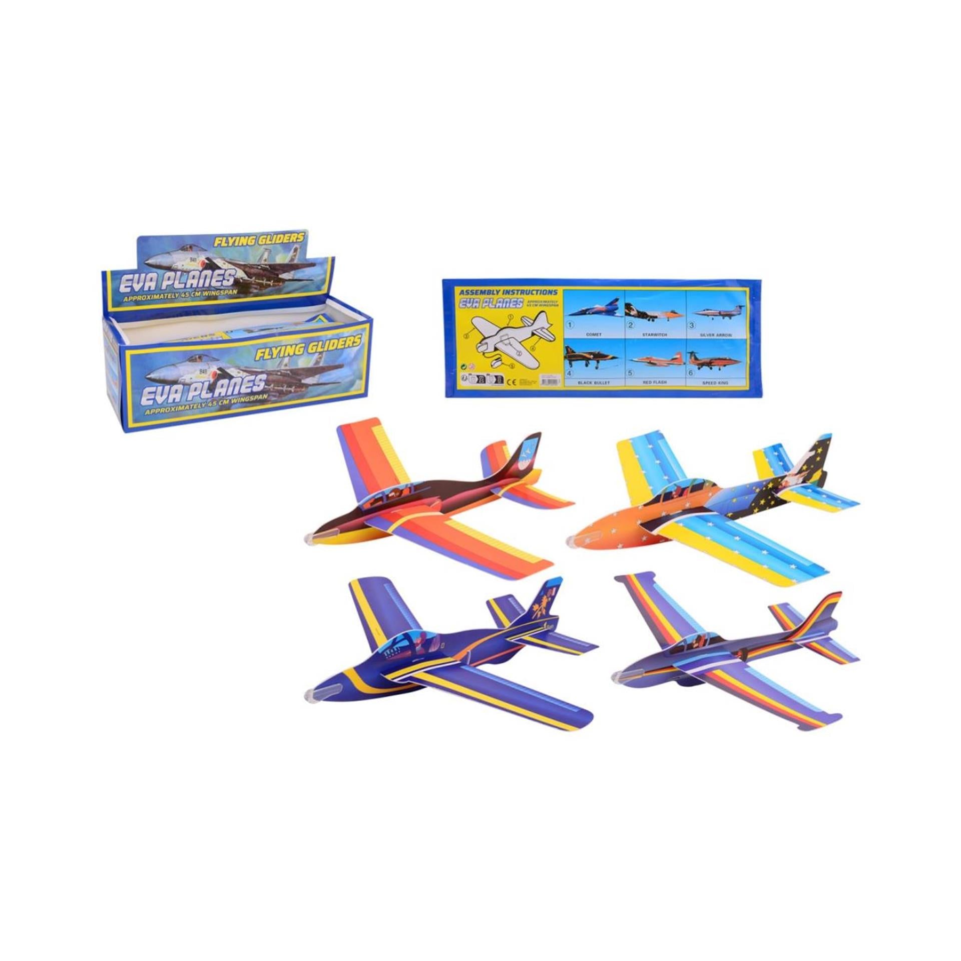 Schuimvliegtuig Jumbo, 45cm