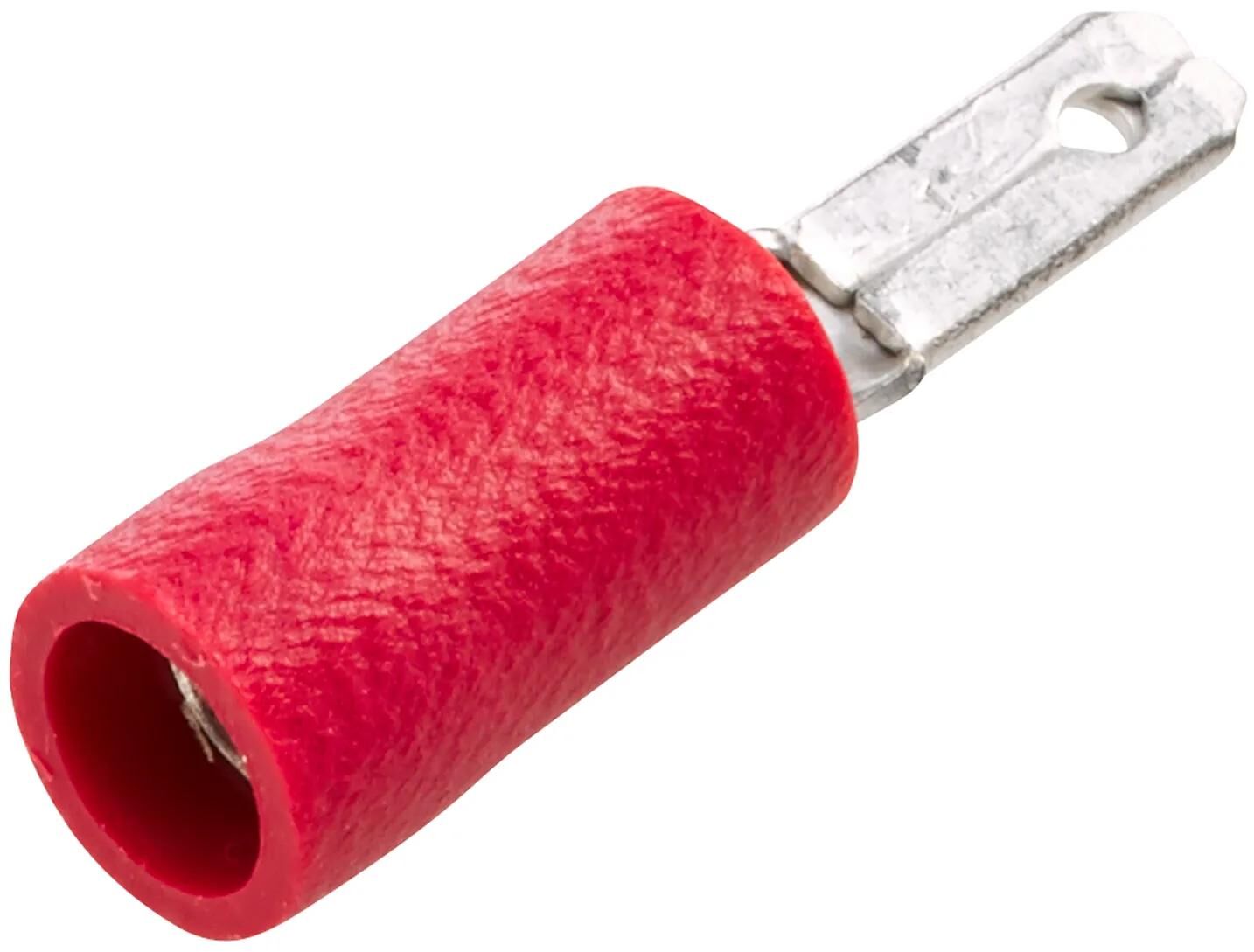 Hella flachstecker fl.plug 0.5-1.0 100st red 2.8x0.8mm