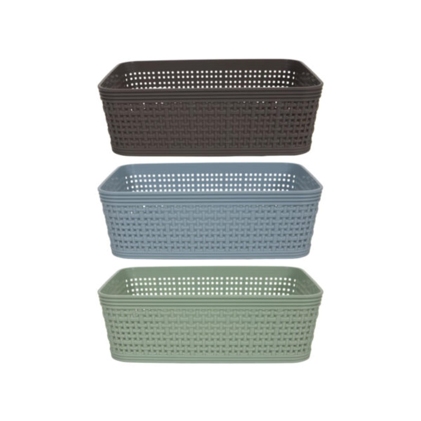 Svenska living mand 4,5l 24,5x16x10cm woven