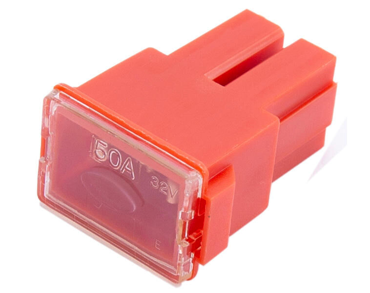 Dresselhaus pal-zekering vrouwelijk (as) block fuse typas 50a female red