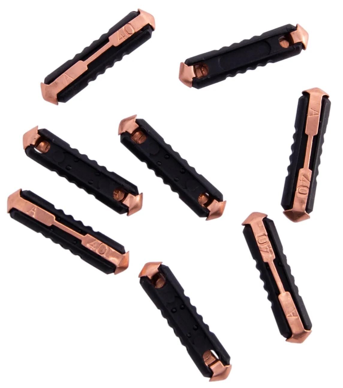 Dresselhaus torpedosicherung torpedo fuse, 40a 6x25 mm black