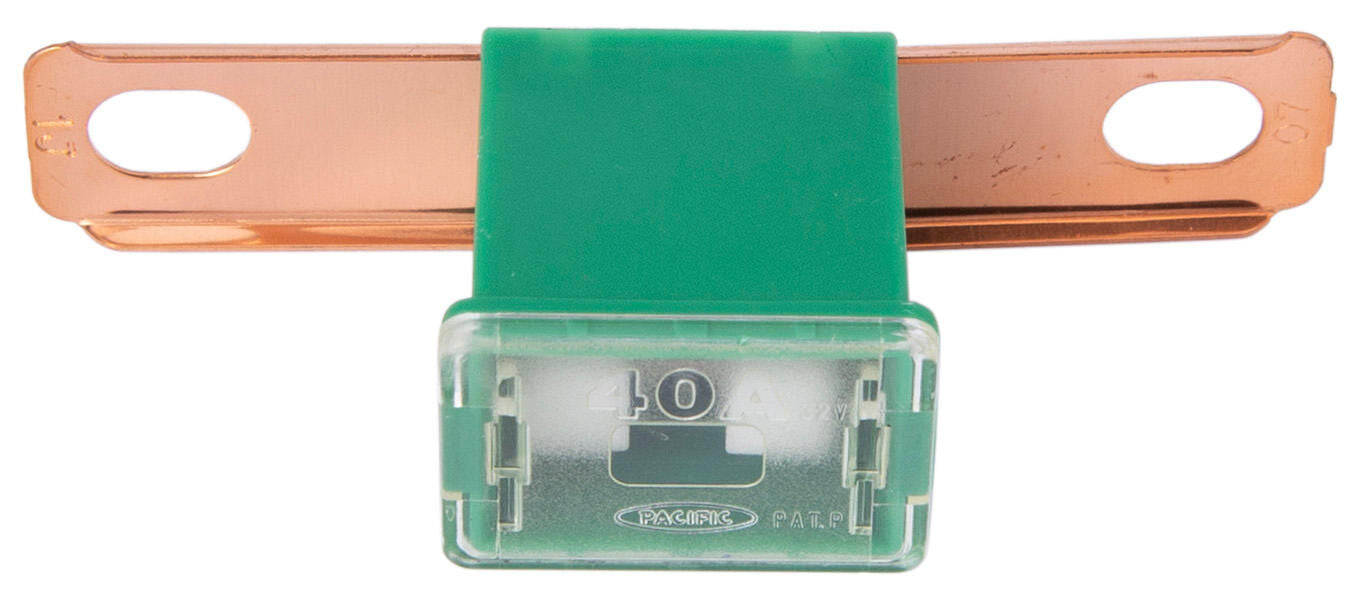 Dresselhaus pal-zekering bent (c) pal fuse 40a bent c m. screw connection green