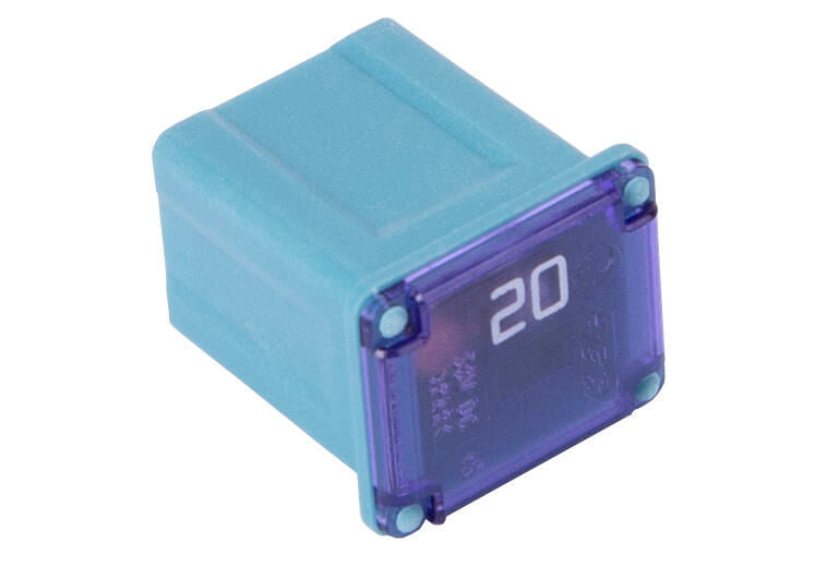 Dresselhaus pal-zekering jcase protection jcase 20a low profile light blue