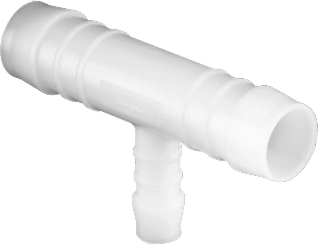 Dresselhaus slangverbinder plastic hose connectors t-red. d=4-6-4mm