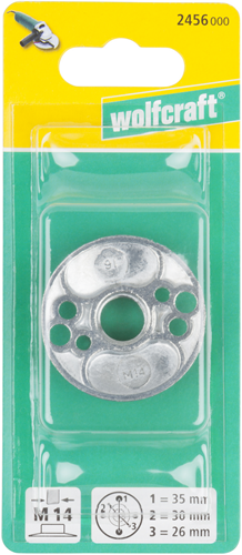 Flange nut for angle grinder m14