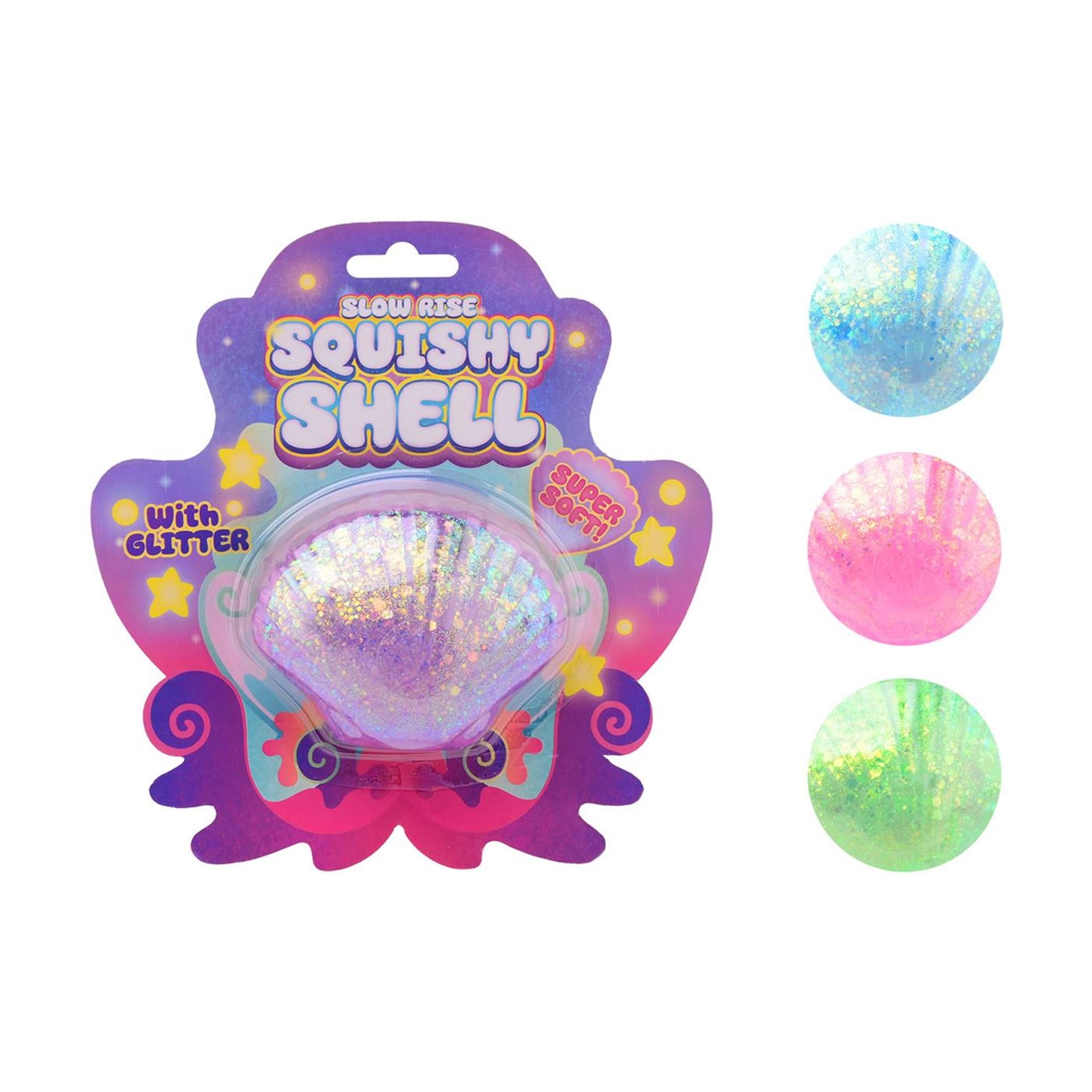 Johntoy slow rise glitter schelp