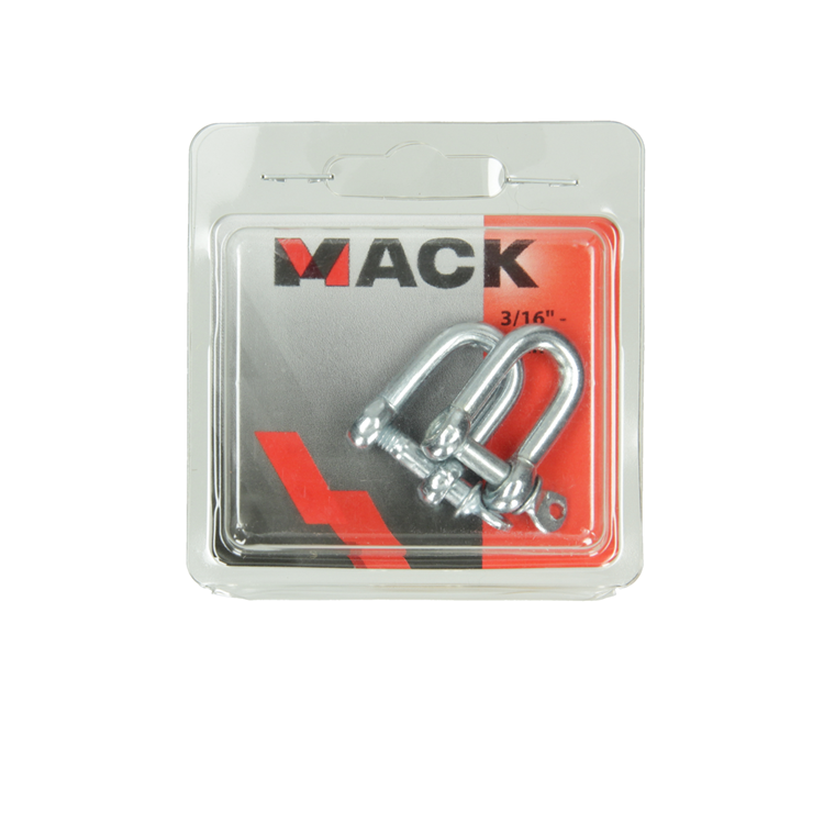 Mack 1006830 - 2 kelven verzinkt recht bl 3 16 inch - 5mm | 5 stuks