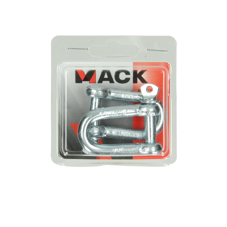 Mack 1006832 - 2 kelven verzinkt recht bl 5 16 inch -8mm | 5 stuks