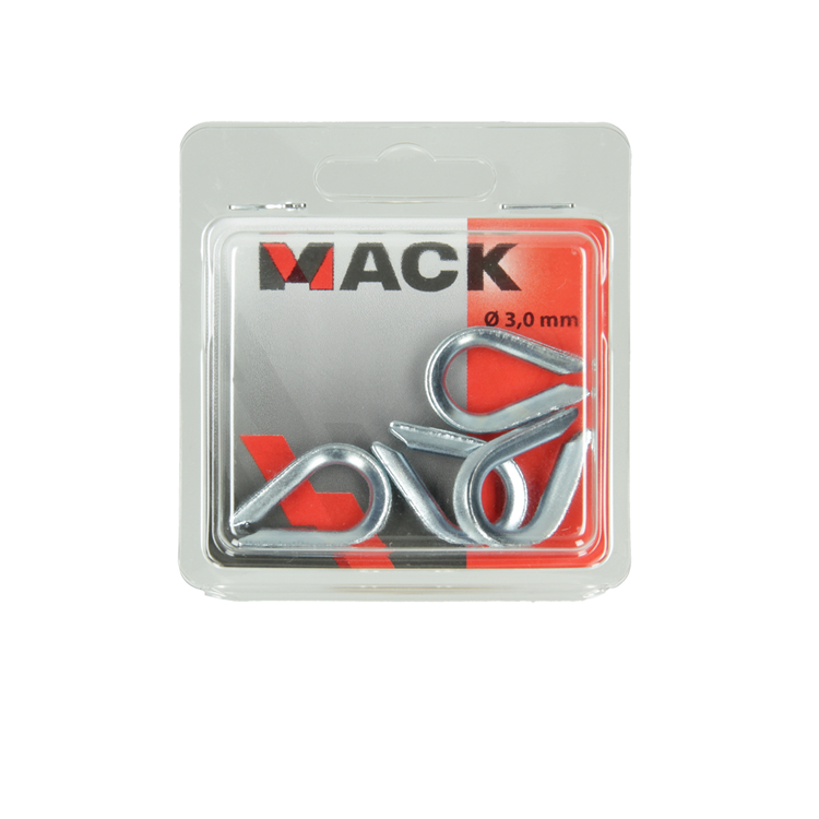 Mack 1006868 - 4 verzinkte kousen bl 3mm | 5 stuks