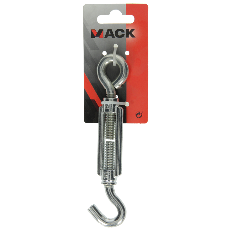 Mack 1008496 - 1 spanner oog + haak m10 x 80mm verzinkt | 10 stuks