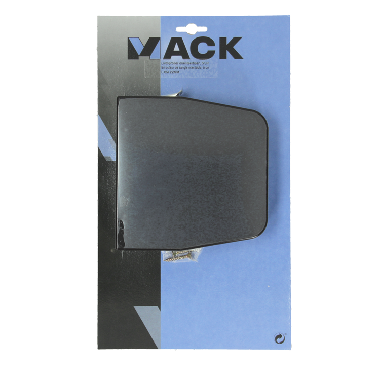 Mack 1010099 - 1 lintoproller orienteer baar bruin 6m 22mm | 5 stuks