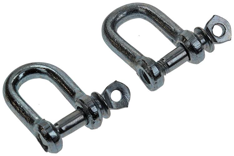 Mack 1006830 - 2 kelven verzinkt recht bl 3 16 inch - 5mm | 5 stuks