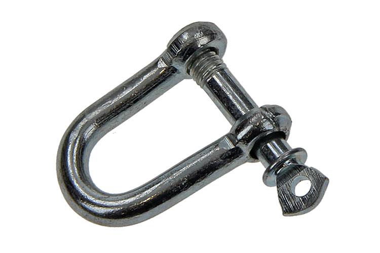 Mack 1006831 - 2 kelven verzinkt recht bl 1 4 inch -6mm | 5 stuks