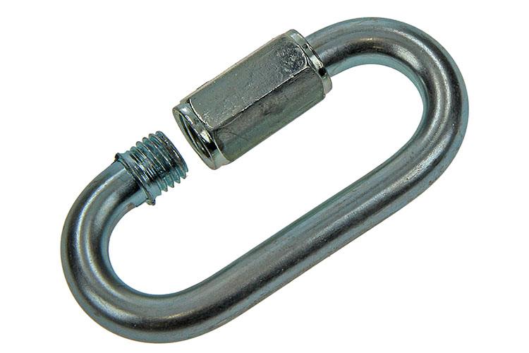 Mack 1006845 - 1 loze schakel verzinkt +moer bl 8mm | 5 stuks