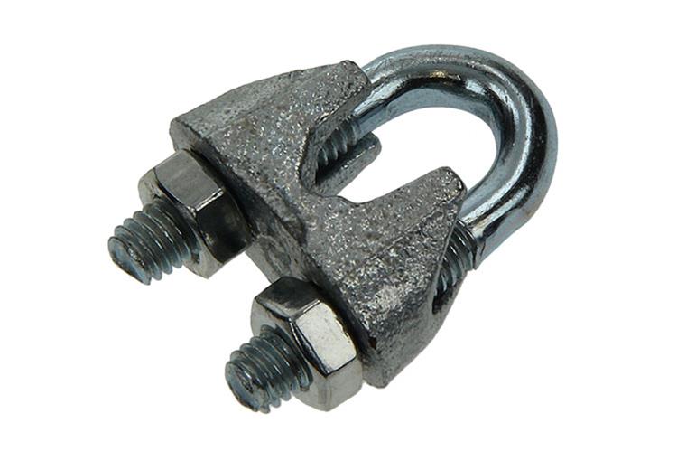 Mack 1006867 - 2 staaldraadklemmen crosby verzinkt 8mm bl | 5 stuks