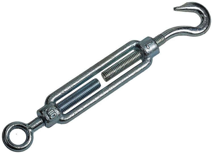 Mack 1006876 - 1 spanner: oog + haak verzinkt m10x120mm bl | 3 stuks