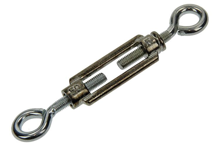 Mack 1006877 - 2spanners 2 ogen verzinkt m5x50mm bl | 5 stuks