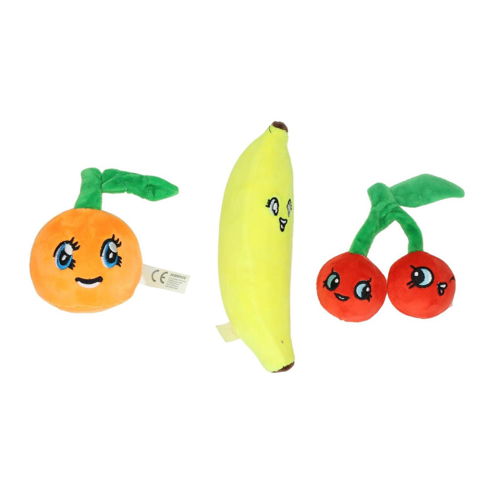 Johntoy slow rise pluche squish fruit