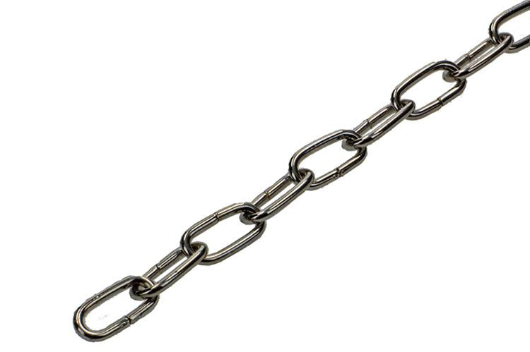 Mack 1006933 - koekoeksketting vernikkeld ø 1,1mm l 7mm 2m | 5 stuks