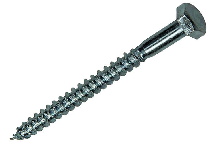 Mack 1007033 - houtdraadbout staal verzinkt 100 st 6 x 70 mm | 2 stuks