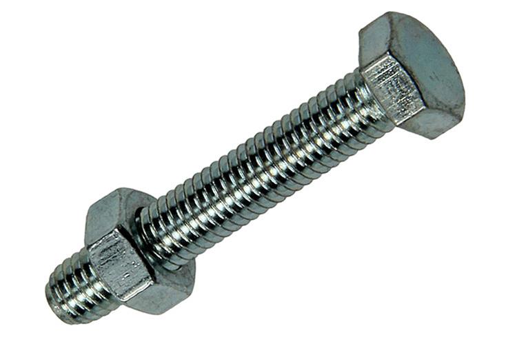 Mack 1007070 - tapbout + moer verzinkt 100 st 5 x 30 mm | 5 stuks