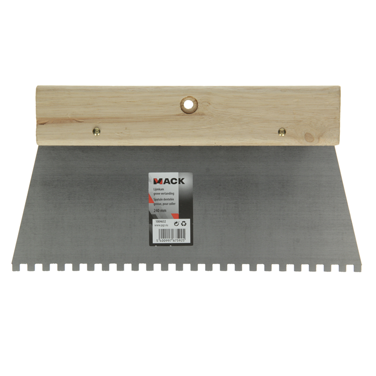 Mack 1004632 - lijmkam 24cm grof | 5 stuks