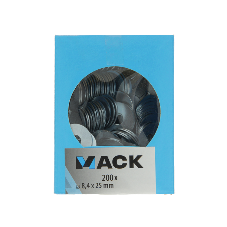 Mack 1007122 - carrosserieringen 200 st 8,4 x 25 mm | 5 stuks
