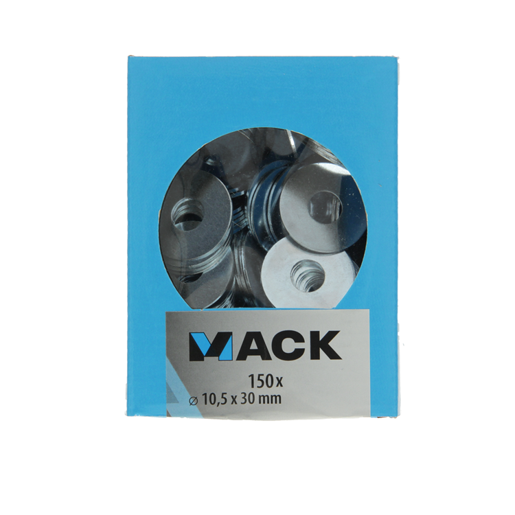 Mack 1007124 - carrosserieringen 150 st 10,5 x 30 mm | 5 stuks
