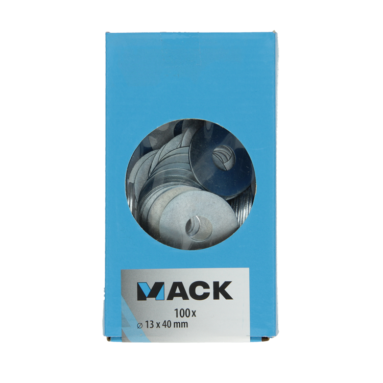 Mack 1007127 - carrosserieringen 100 st 13 x 40 mm | 5 stuks