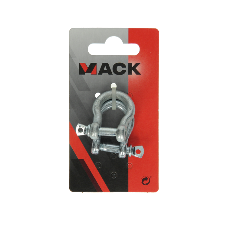 Mack 1008528 - 2 kelven ovaal 6mm verzinkt | 10 stuks