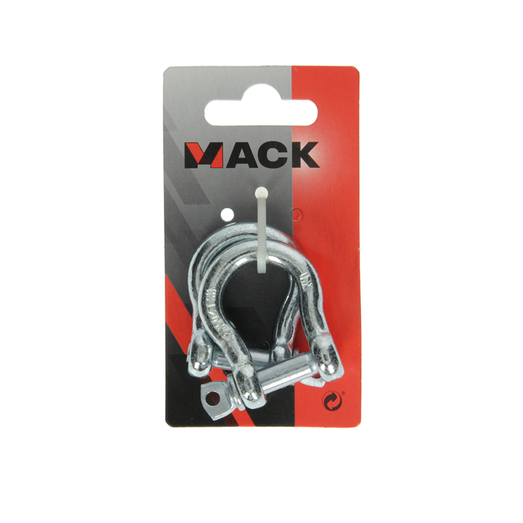 Mack 1008529 - 2 kelven ovaal 8mm verzinkt | 10 stuks