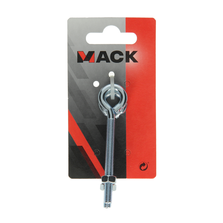 Mack 1008548 - 2 oogbouten + moer m6 x 60mm verzinkt | 10 stuks