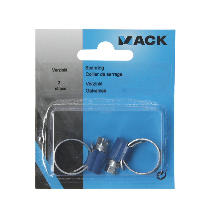Mack 1015897 - 2 verzinkte spanringen kaart11x17mm | 10 stuks