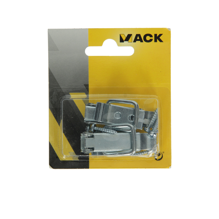 Mack 1013342 - 2 kistsluitingen verzinkt 49x22mm | 5 stuks