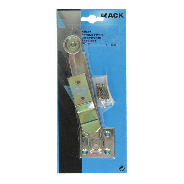 Mack 1014082 - 1 hekklink gebichromateerd | 3 stuks