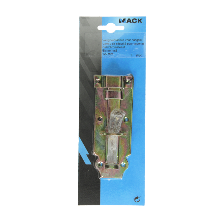 Mack 1014278 - hangslotschuif licht model, bichromaat 120mm | 5 stuks