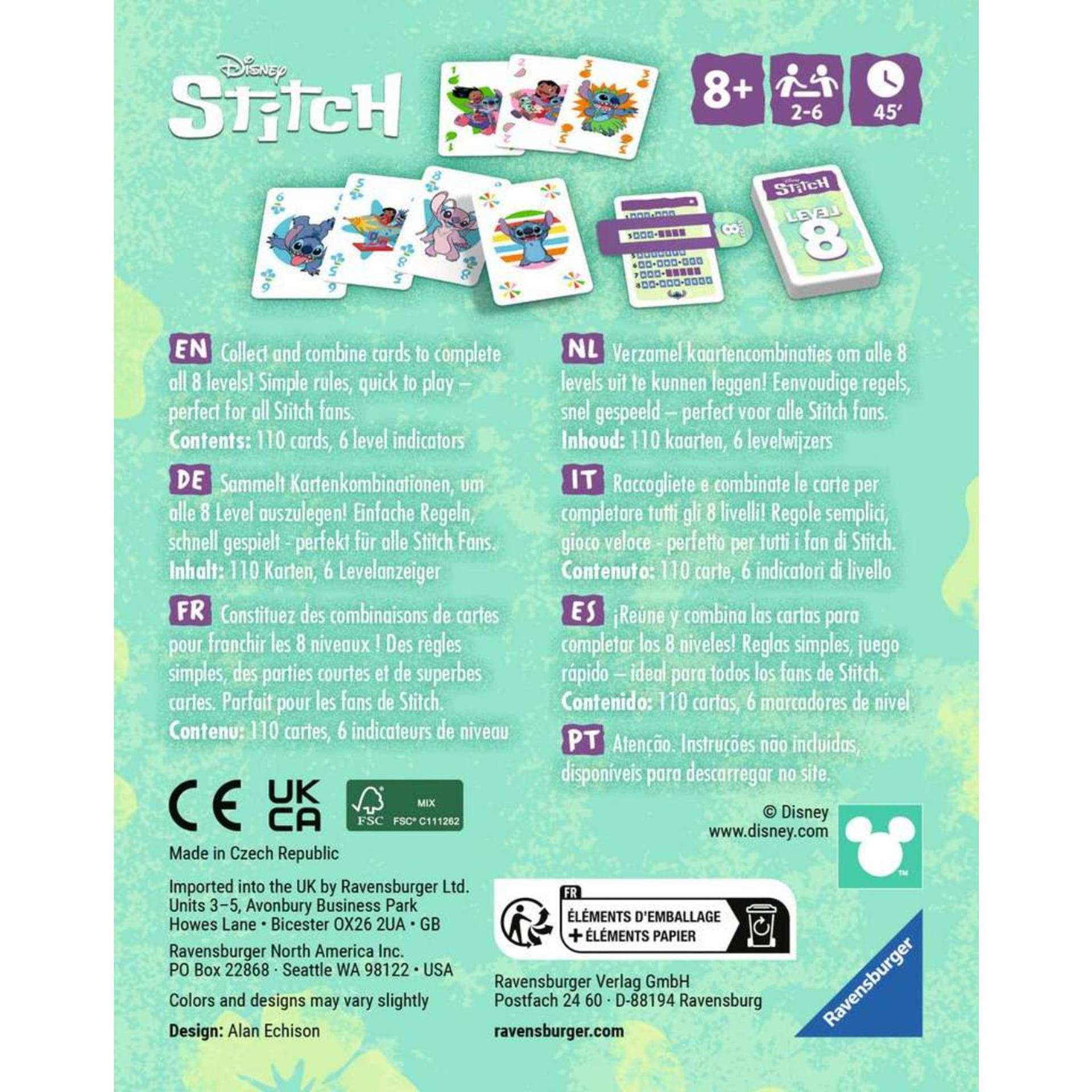 Ravensburger spelniveau 8 steek