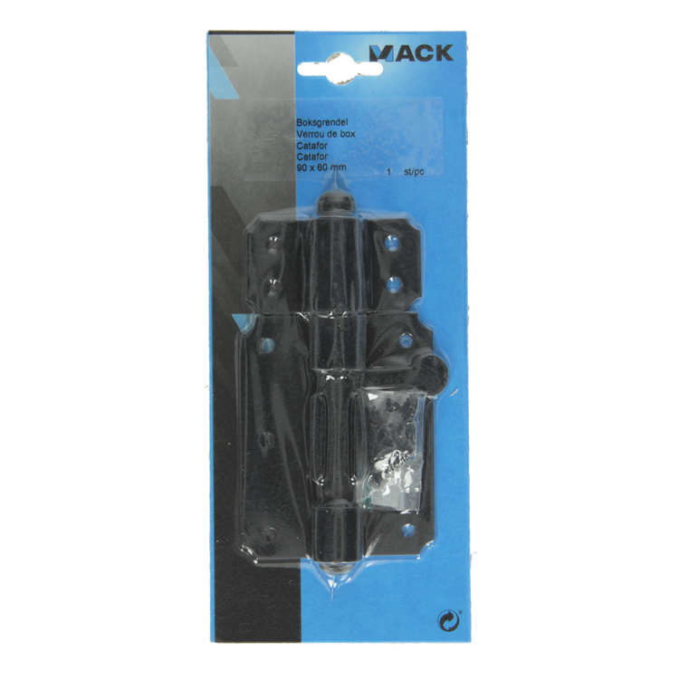 Mack 1013731 - 1 boksgrendel zw cataf. 90mm | 5 stuks