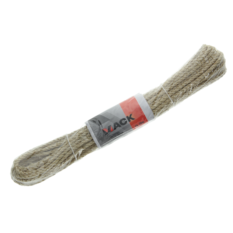 Mack 1014957 - sisal gedraaide streng 4mm ca 20m | 5 stuks