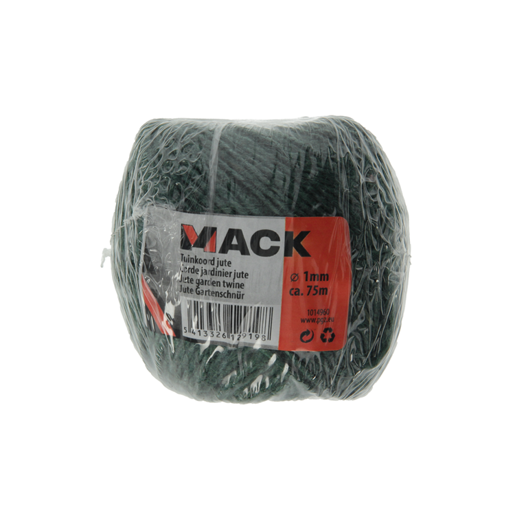 Mack 1014960 - tuinkoord jute 1mm ca 75m | 5 stuks