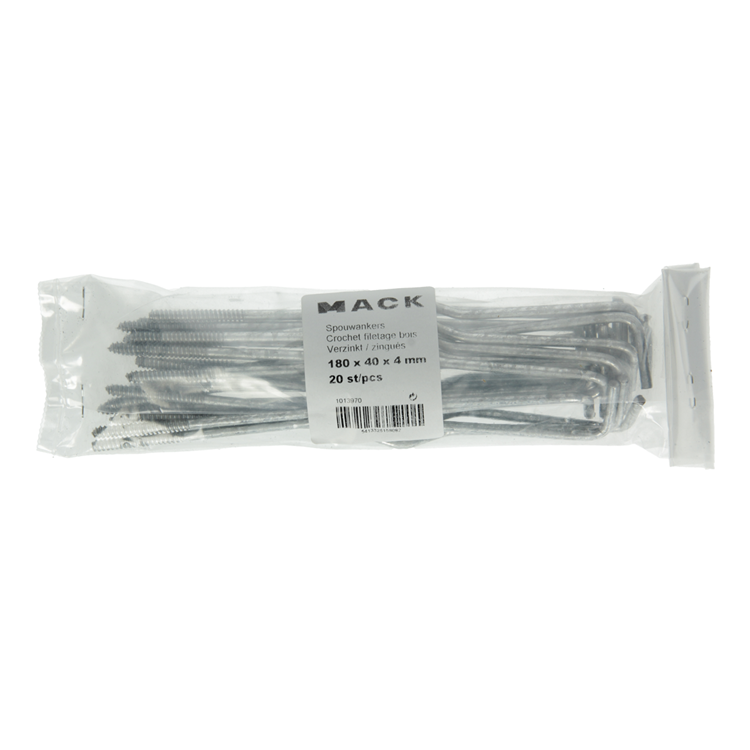 Mack 1013970 - 20 spouwankers verzinkt 180x40x4mm | 5 stuks